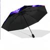 Portable Auto Folding Umbrella,Solo Leveling 8 Rib Waterproof Umbrella For Camping Commute