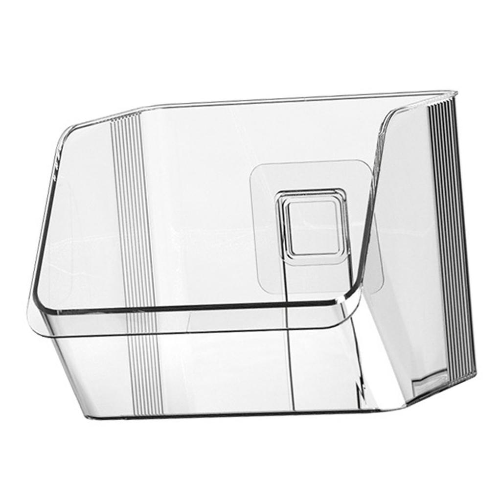 Väggmonterad vitlöksavfallsbehållare Klar förvaring av ingefära och lök Hängande korgar Liten hängande förvaring