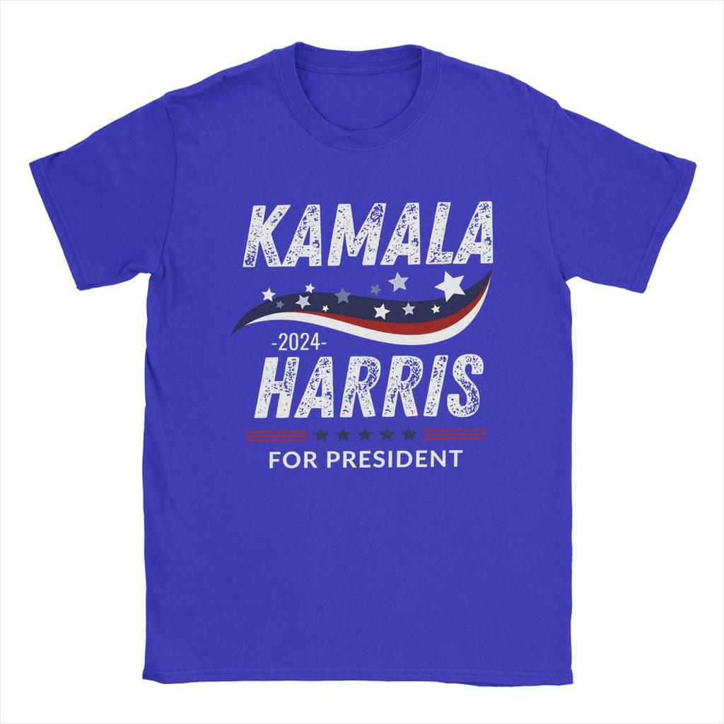Kamala Harris President Election  T Shirts Apparel for Men Women 100% Cotton Fun T-shirt Short Sleeve Tops Birthday Gift