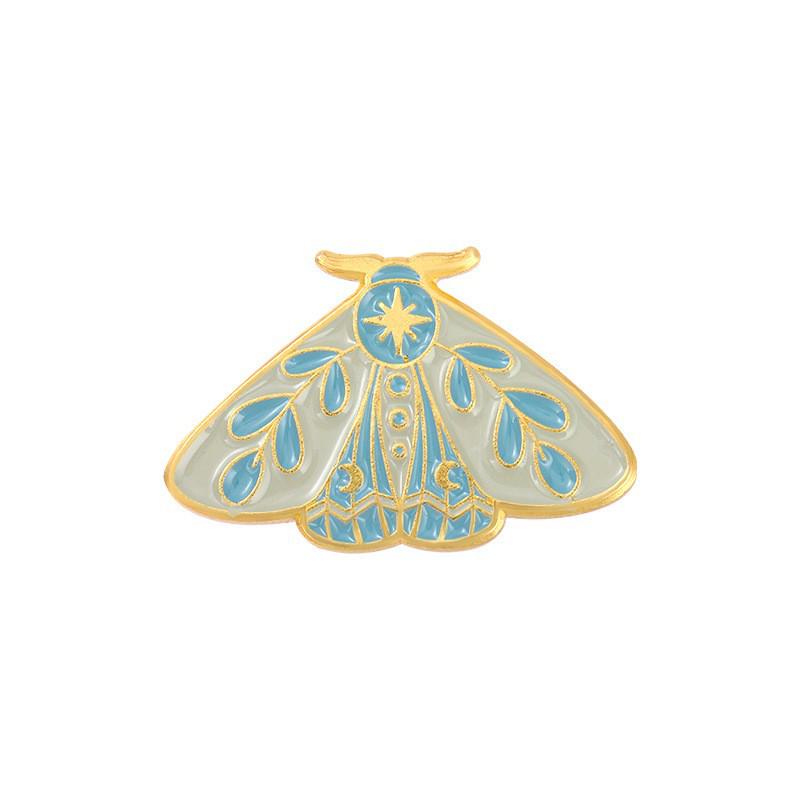 Exquisite Cartoon Butterfly Brooch - Personalized Insect Badge for Clothing and Bags