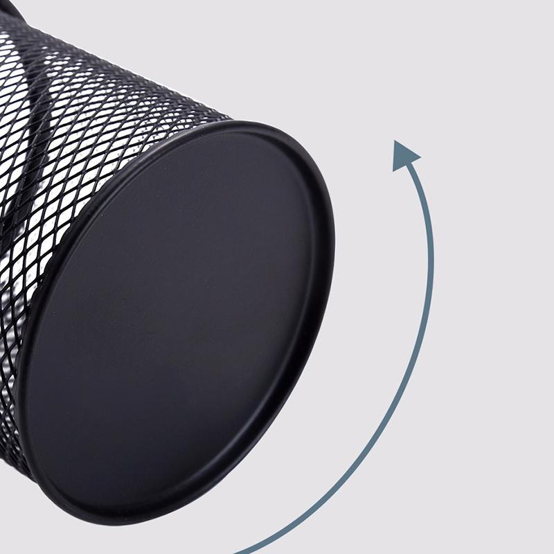 Large Multi-Functional Round And Large-Capacity Creative Square Pen Holder For Office Desktop Storage