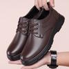 First Layer Cowhide Business Casual Leather Shoes Men's Leather Non-slip Shoes