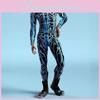 Halloween Cosplay Adult Jumpsuits With Mechanical Print For Play Character