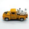 Halloween Ghost Decor Mini Ornaments For Tabletop Funny Truck Ghost Desktop Figurine For Halloween Showcase Entryway Classroom