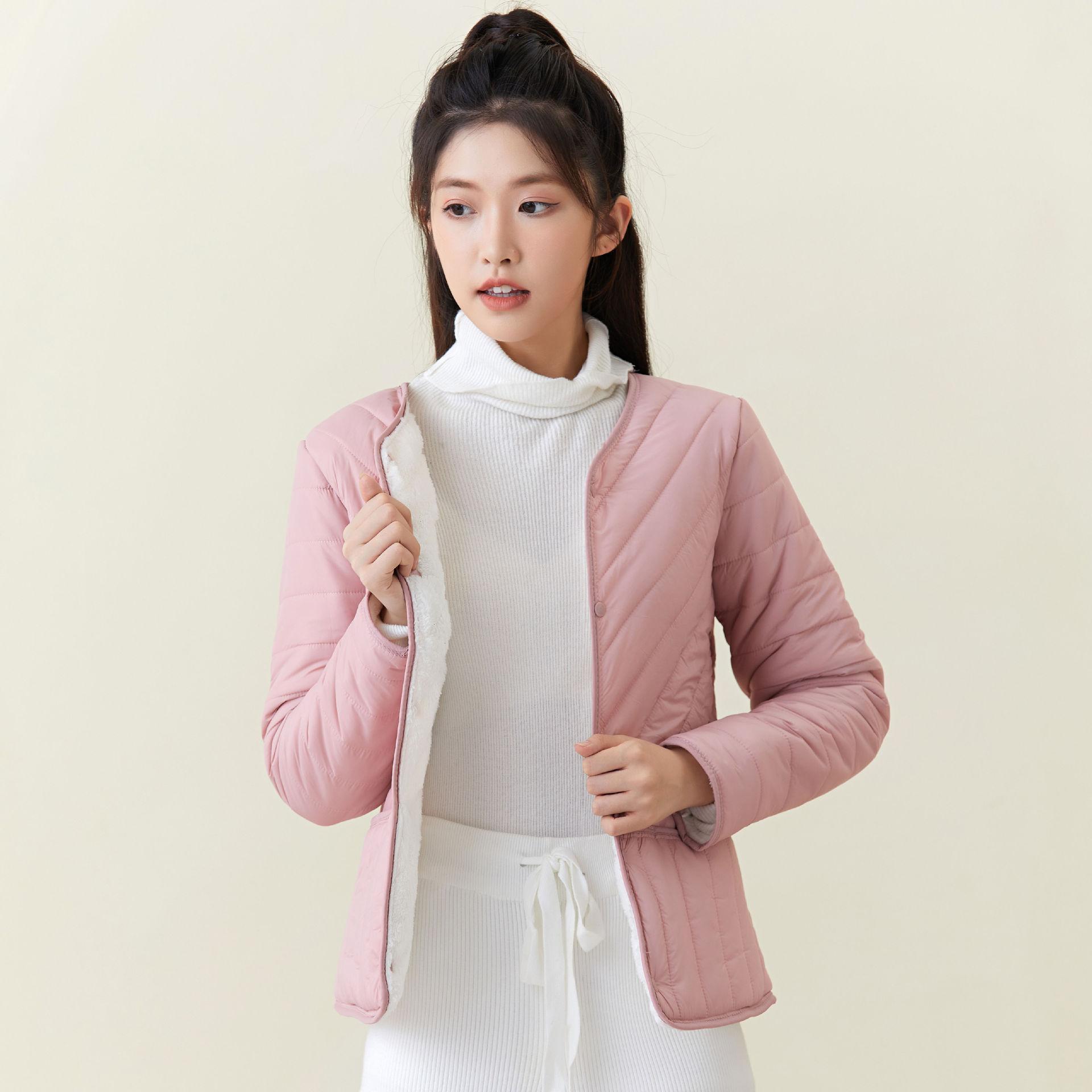 

Зимняя мисс. Одежда для худых мам, хлопковая одежда, утепленная, утолщенная и увеличенная, хлопковая куртка, подкладка для женщин среднего возраста, хлопковая куртка 2377 4XL