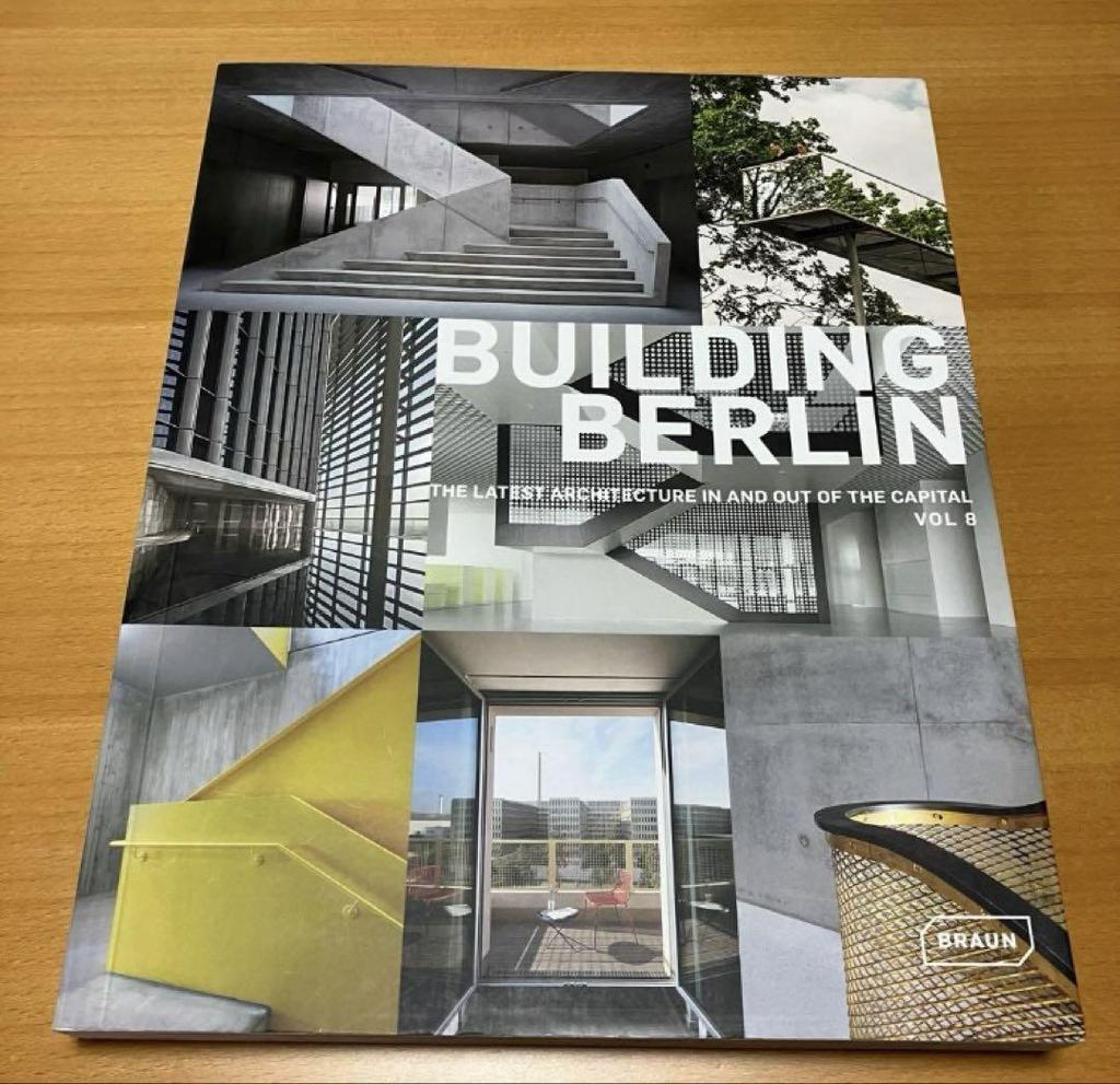 [USED] Foreign Books BUILDING BERLIN, VOL. 8 Berlin Architecture, Apartment Buildings, etc.