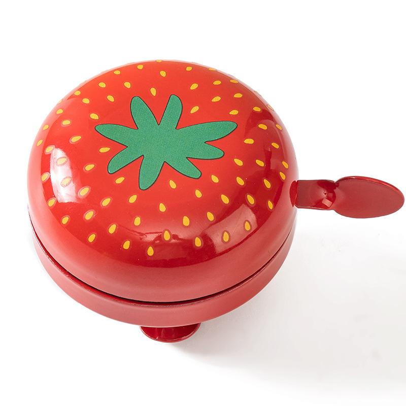 Non-Toxic Kids Bike Bell Cartoon Mountain Bike Scooter Children'S Bikes Bell Watermelon Strawberry Pattern Bikes Equipment