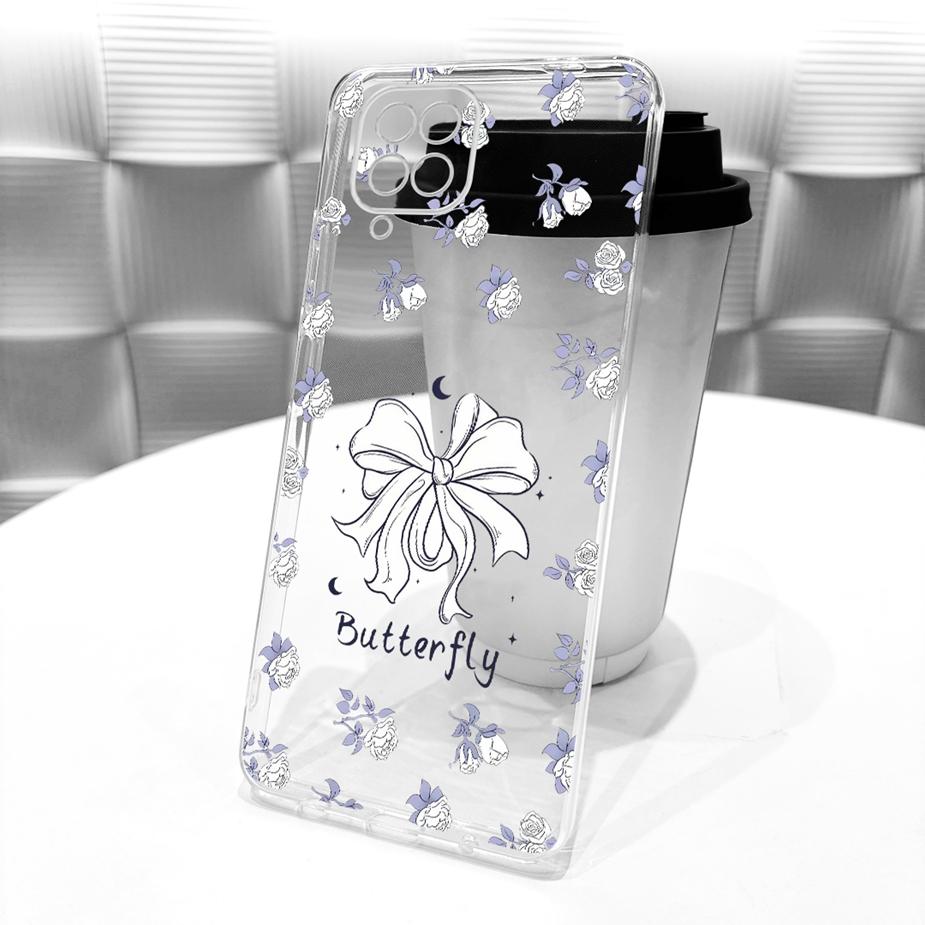 For Samsung Galaxy A12 Case SM-A125F New Butterfly Painted Cover Soft Slim Phone Case For Samsung A12 M 12 Galaxy M12 F12 Fundas