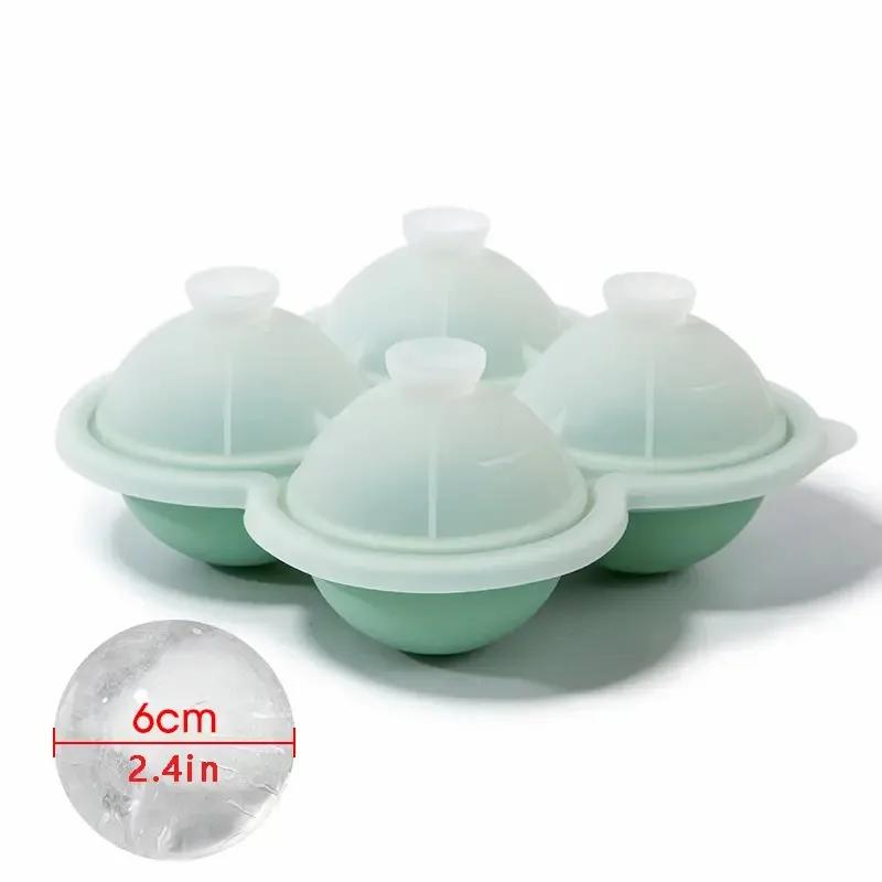 1pc Large Silicone Ice Cube Trays - Easy-Release, No Leakage, Perfect for Whiskey, Cocktails, Juice, and Parties