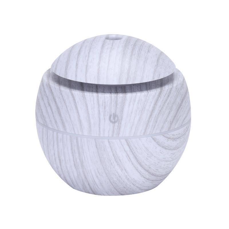 

Креативный сферический USB-увлажнитель воздуха «Гриб» с текстурой дерева, с цветной подсветкой и бесшумной ароматерапией