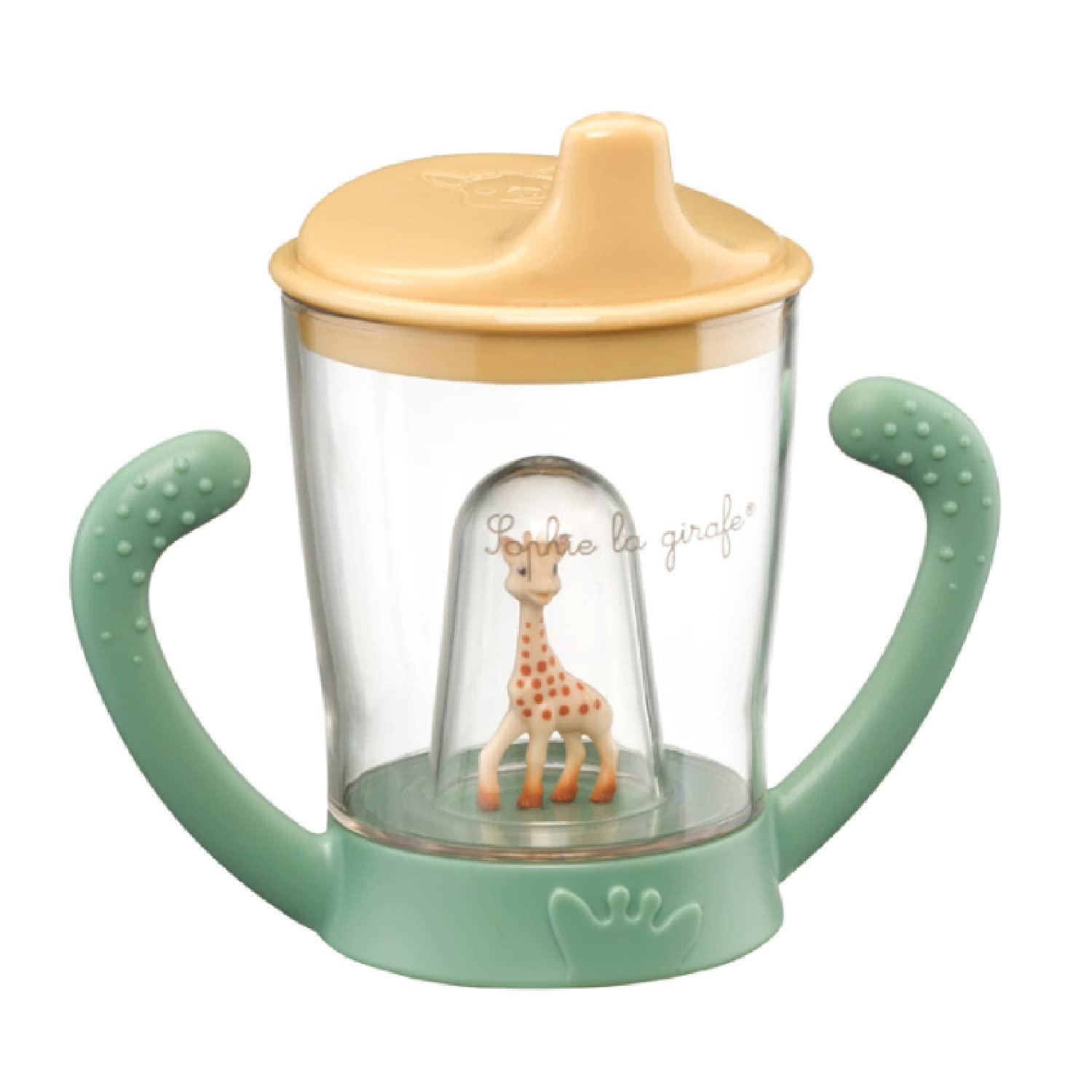 Sophie the Giraffe Classic Mascot Cup [Authentic Japanese Product] Vulli Heat Resistant, 180ml Capacity, Suitable for 0 Months to 0 Years Old, Perfect