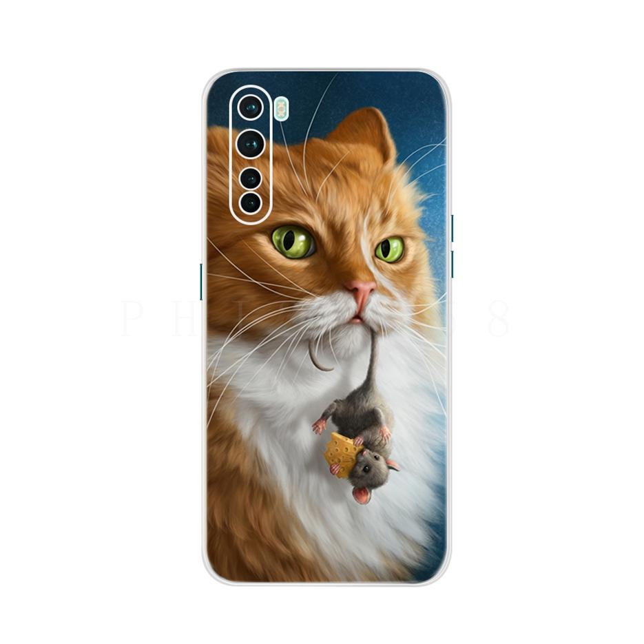 For Oneplus Nord Case AC2001 AC2003 Soft Silicone TPU Back Cover For One Plus Nord 1+Nord Phone Cases Oneplus Nord Fundas Bumper