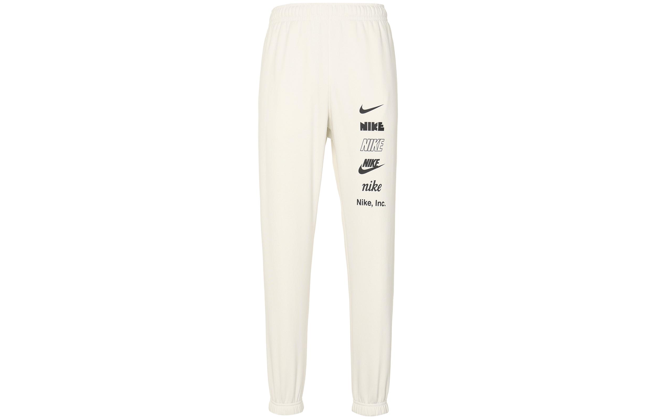 Nike Men's Gray Knitted Sweatpants Moderate Cuffed Pants Dx0796-030 Cm