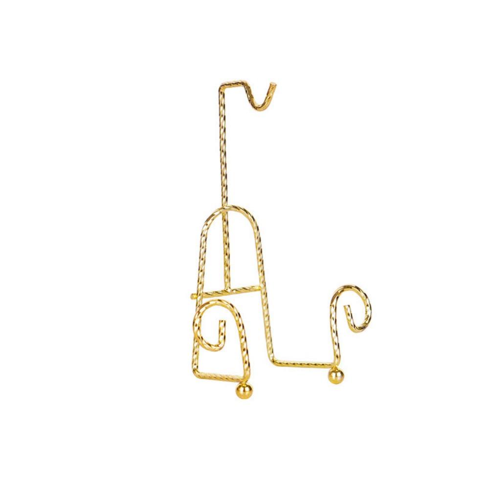 

Привлекательная металлическая стойка для дисплея Легкая роскошь Поднос для чайных чашек Простая подставка для кружек Домашний декор Style 1