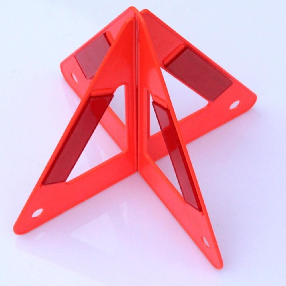 Foldable Cars Stop Sign Stand Red Traffic Warning Sign  Car Accessories