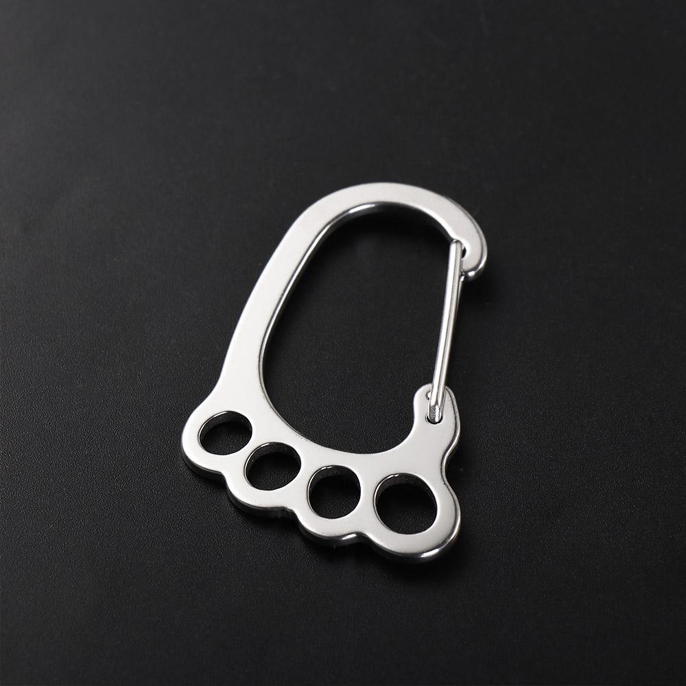 Hanging Metal Key Ring Holder Buckle Big Feet Key Chain Car Keyring Car Key Clip Key Ring Holder