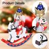 Christmas Nutcracker Decoration Tabletop Ornament Wooden Nutcracker Figurine