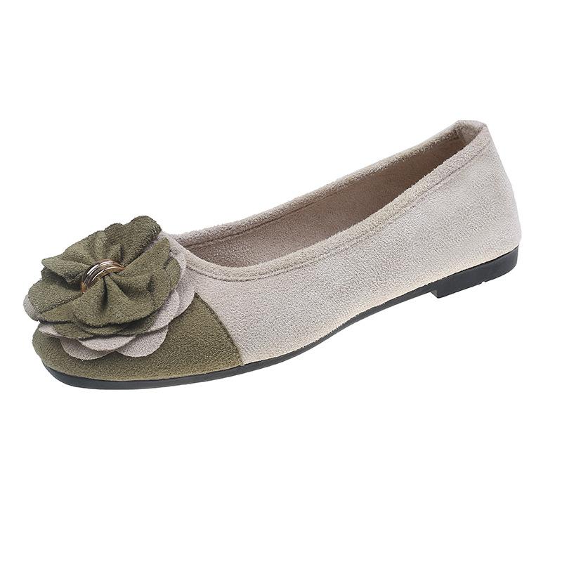 

Женские туфли больших размеров с бантом и цветочным принтом, цветными блоками, с квадратным носком, на плоской подошве 43 светло-зеленый