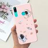 For Huawei P Smart 2019 6.21"Case Cute Cartoon Astronaut Soft Silicone Cover For Huawei P Smart 19 POT-LX3 Shockproof Phone Case