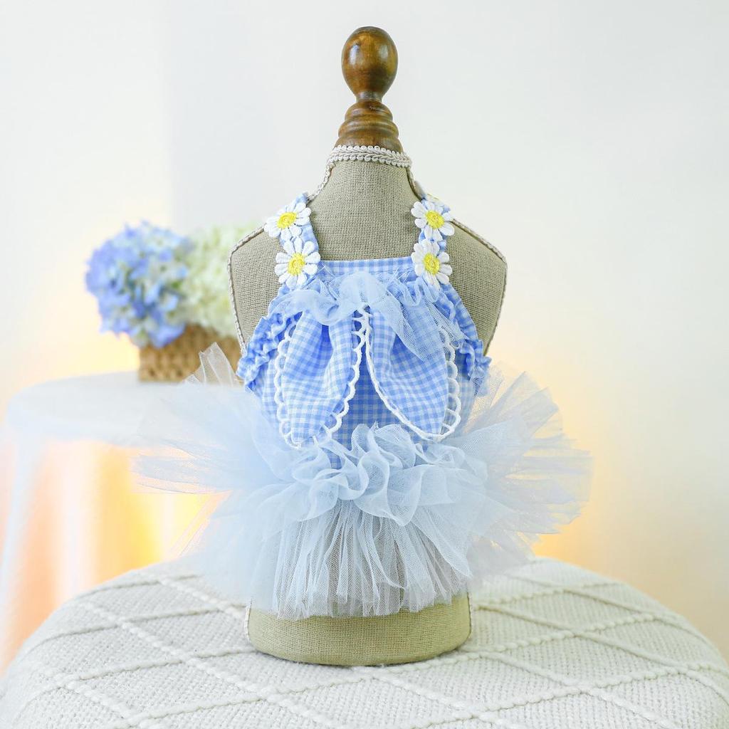 Pet Circle Lace Bobo Pink Princess Dress for Small To Medium Dogs