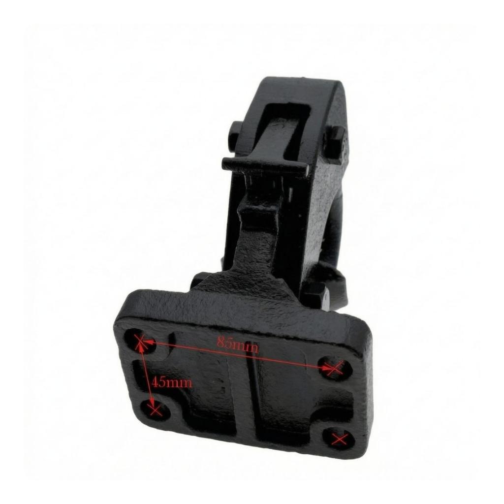 Textured Tow Hitch Attachment Heavy-Duty Construction, Arm with Hook,