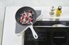 Yamazaki Jitsugyo Stove Corner Rack White Approx. W22 x D22 x H5.3cm Plate Stove Back Rack Pot Holder 3569