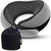 Neck Protection U-shaped Pillow Slow Rebound Memory Cotton Nap Pillow Portable Aircraft Travel Neck Pillow