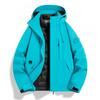 3-in-1 Waterproof Windproof Hiking Jacket With Removable Fleece Liner Men Women Outdoor Trekking Camping