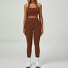 Women's Zipper Long Sleeve Yoga and Fitness Set - Autumn/Winter Slim Fit Sportswear