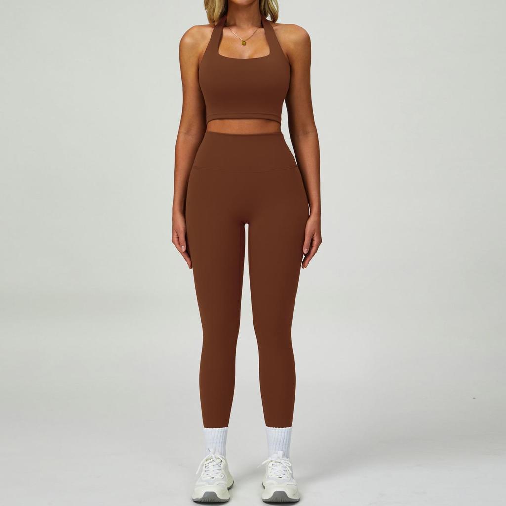 Women's Zipper Long Sleeve Yoga and Fitness Set - Autumn/Winter Slim Fit Sportswear