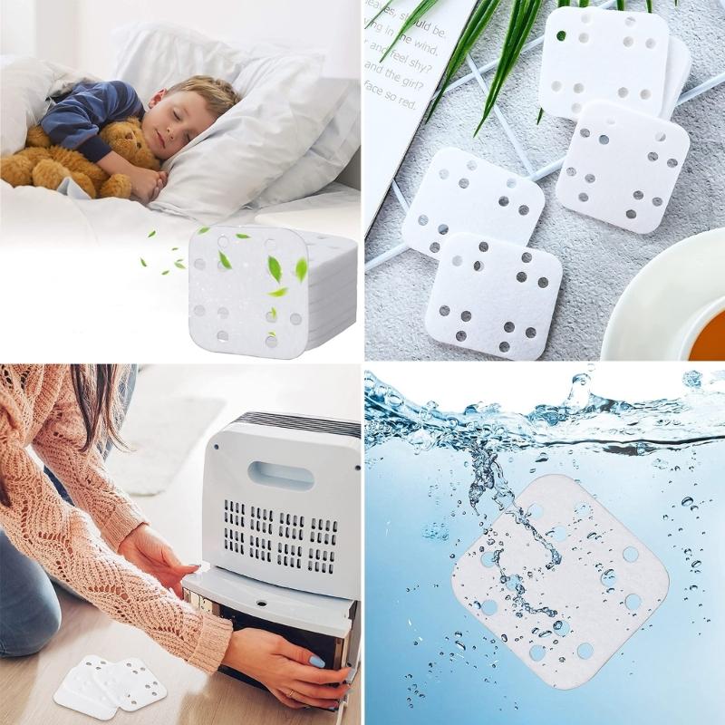 20Pcs Humidifier Mineral Absorption Pads Descaling Pads for LV600HH LV600S Warm and Cool Mist Humidifiers Filter Pad