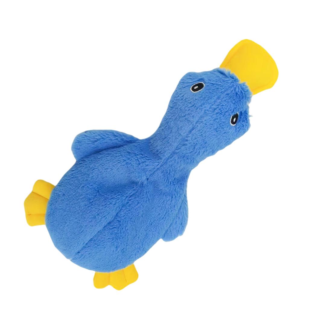 Hond Knuffel Geluidspeelgoed Gele Eend Puppy Piepend Interactief Knuffeldier Bijten Kauwen Rammelaar Huisdierbenodigdheden ontworpen voor Onverwoestbare Honden