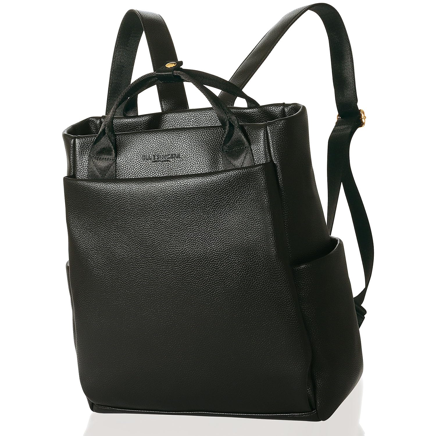 

A4 fits large tote shoulder hand diaper for commuting to work or smart sustainable leather LR1 [BLUE SINCERE] Women s Backpack, compatible, 14-inch