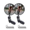 360-Degree Rotatiing Universal Bike Rearview Mirror Adjustable Mountain Vehicle Foldable Convex Mirror Riding Equipment