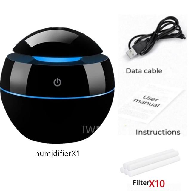 130ml Mini Portable Ultrasonic Air Humidifer Aroma Essential Oil Diffuser Usb Mist Maker Humidifiers For Home Table Mist Maker