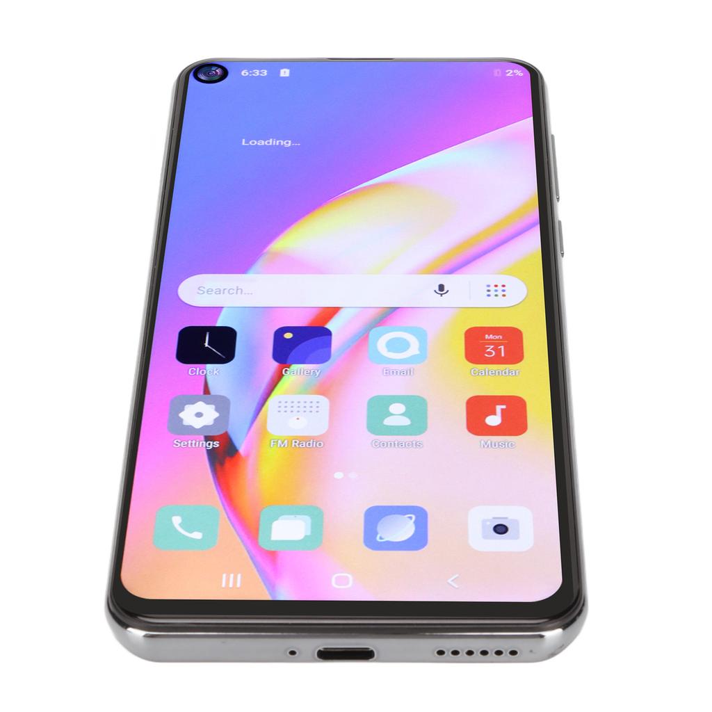 4G Mobile Phone 6.5in HD 4GB and 64GB LTE Dual Cards Dual Standby Face Recognition for Android Phone for Daily