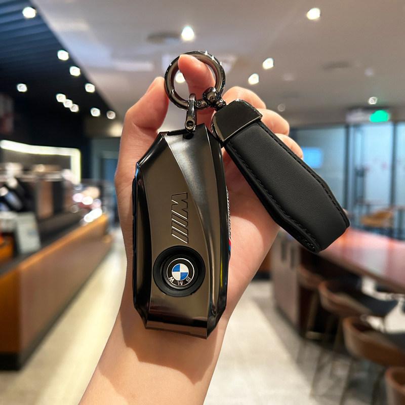 Key Fob Cover Sleek  Key Case Fits for BMW IX IM I5 M60 X5 X7 X6 IX I7 Remote Car Key Shell Protection 2025 2026 Ir2