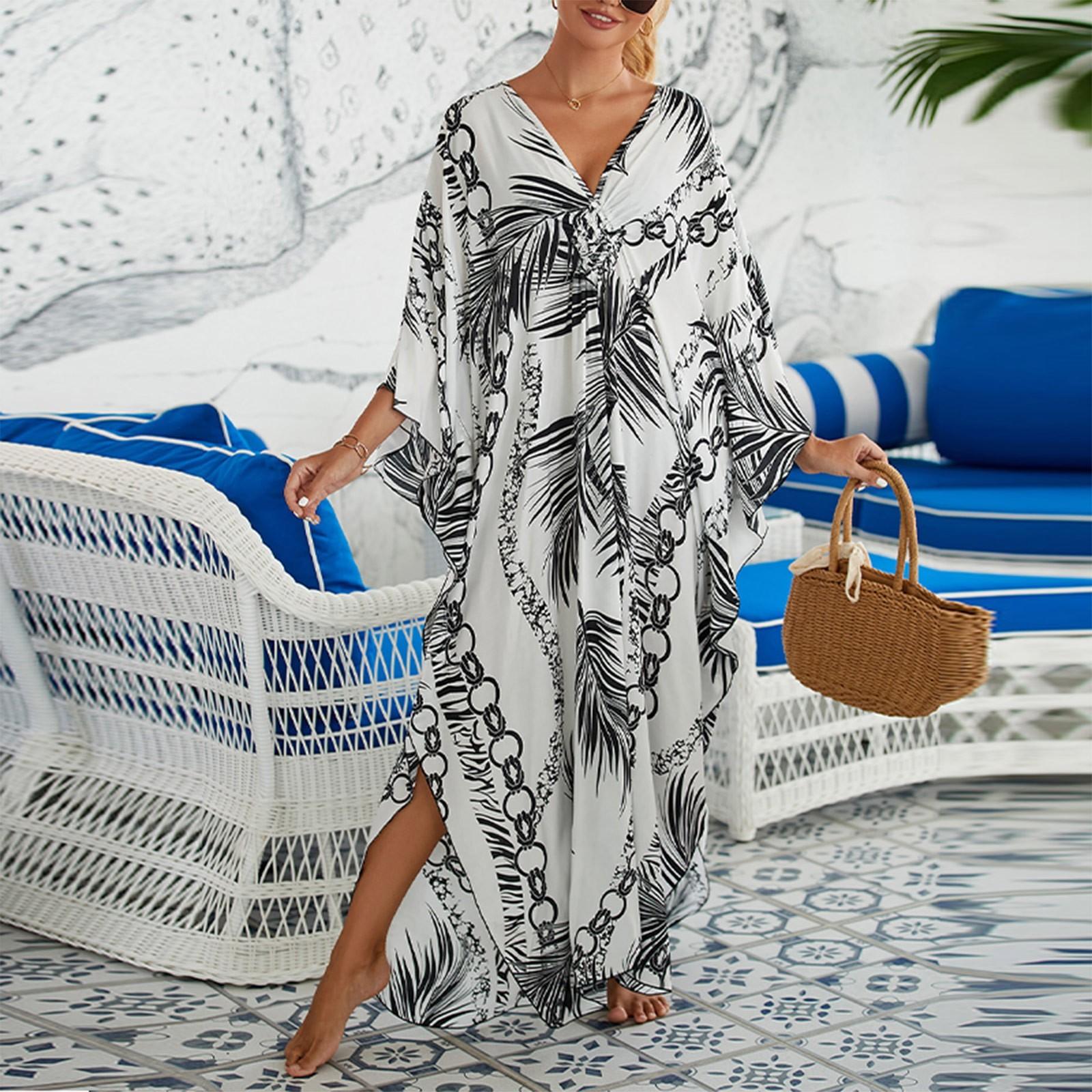 

Модный пляжный бикини-купальник, верхняя одежда, пляжное платье, купальник, накидка, куртка One Size