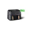 Philips Airfryer NA352 00 Dual Basket 9L 2750W Black Copper (NA352/00)