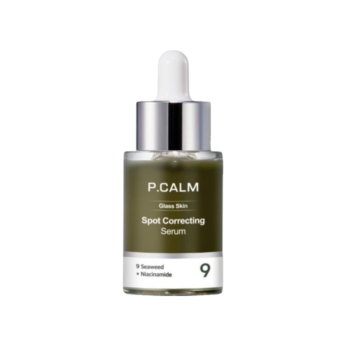 

P.CALM 9 Seaweed Niacinamide Spot Correcting Serum (30ml) – Intensive Brightening & Blemish Care