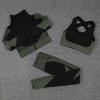 JYL Seamless Quick Dry Long Sleeve Pants Plus Size Yoga Set