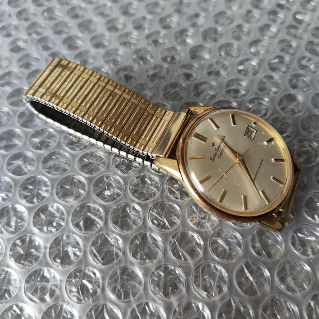 SEIKO Sportsmatic Calendar Antique Vintage Automatic Watch [Working Condition] Watch, Men's (Management Code K26H)