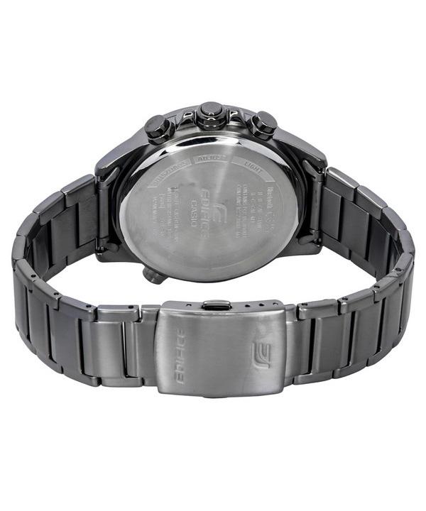 Casio Edifice Smartphone Link Model Bluetooth Analog Digital Cadran gri Quartz ECB-30DC-1B 100M Ceas barbatesc