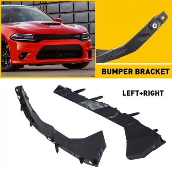 fits For Dodge Charger Bumper Bracket 2015- Pair RH and LH Side/Set Front US