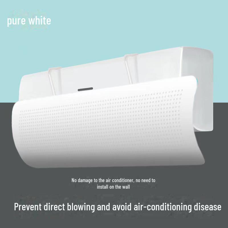 

Універсальна настінна шторка для лобового скла кондиціонера: Вітрозахисний дефлектор, безпечний для немовлят