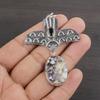 Natural Wild Horse Gemstone 925 Sterling Silver Jewelry Designer Pendant 2.47" AJP-2365