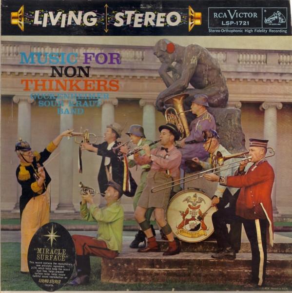

LP Record GUCKENHEIMER SOUR KRAUT BAND Music For NonThinkers LSP1721 RCA Victor 1958 US CountryFolk Used