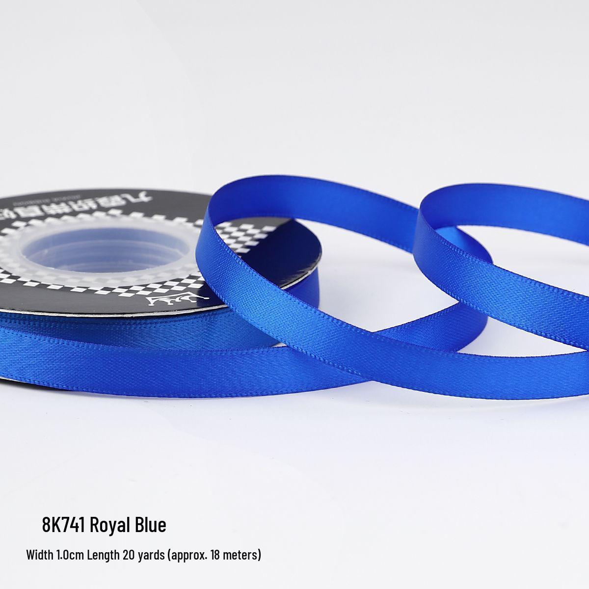 

1cm Double-Sided Polyester Ribbon for Gift Boxes, Baking, Hair Accessories, and Braiding