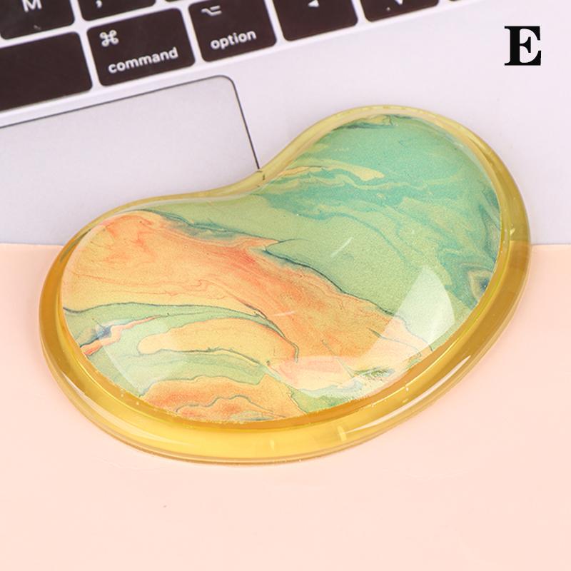 

1Pc Comfort Gel Computer Mouse Hand Wrist Rests Support Cushion Pad Fashion Silicone Heart-Shaped Wrist Pad For Pc Laptop E