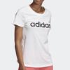 Adidas Essential Linear Slim T-Shirt Women Tops White DU0629
